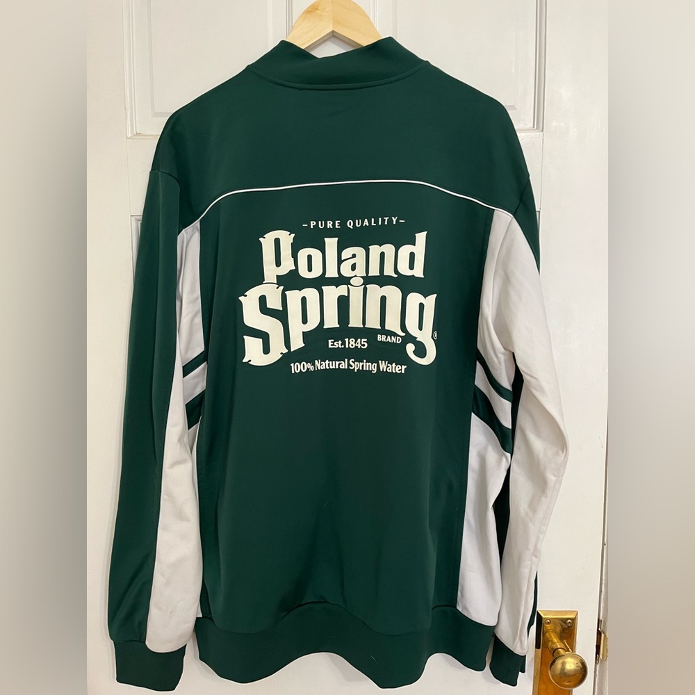 Vintage Poland Spring ASICS Track Jacket